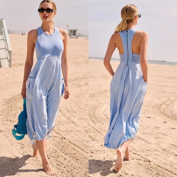 Anthropologie Dresses & Skirts - Daily Practice by Anthropologie Sky High Midi Dress Size Small 26622